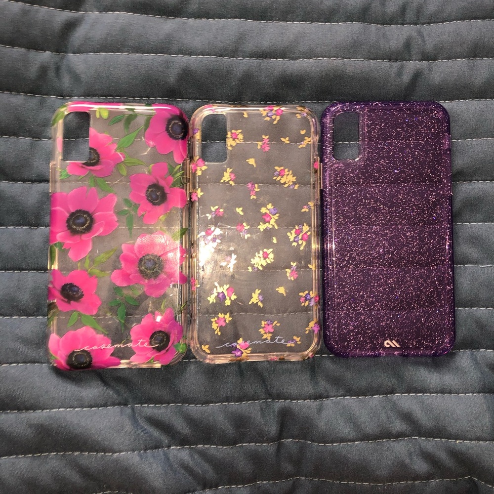 *NEW*Case-Mate IPhone X/Xs cases BUNDLE!!